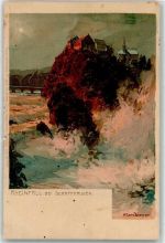 8212 Neuhausen am Rheinfall Gebrauchsspuren sig M Diemer