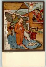 3792 Saanen - Christi Geburt Fresken in der Kirche