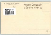 3792 Saanen - Christi Geburt Fresken in der Kirche