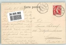 1196 Gland 1908 Gebrauchsspuren Sanatorium
