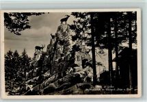 9000 St. Gallen S. Gallo - Steinbockfelsen im Wildpark Peter und Paul