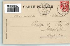 1815 Clarens - Ile de Clarens et la Dent du Midi Ruderboote