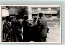 9630 Wattwil Privatfoto AK Apotheke Ort handschriftlich