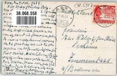 6927 Agra 1954 Foto AK Tracht Ochsenkarren Ort lt. Stempel