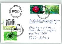 Bern Berne Bea Phila Schweiz 1998 Ganzsache
