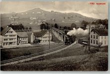 9050 Appenzell Foto AK Eisenbahn Dampflokomotive