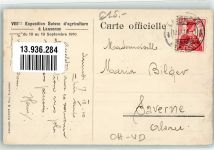 1000 Lausanne Losanna 1910 - Exposition Suisse d agriculture Entree principale et Cortege d inauguration