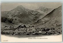 1660 Château-d´Oex 1905 - Dent de Corjon