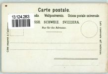 Lithographie Schwyzerin und die Mythen