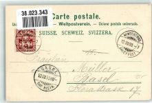 8400 Winterthur 1898 Foto AK Stadthaus