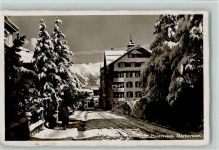 7504 Pontresina Bernina Suot - Dorfstrasse Winter