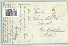 3653 Oberhofen am Thunersee 1936 Foto AK Pension Zaugg