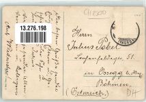 8500 Frauenfeld Gebrauchsspuren Buchstabenkarte Schloss Postgebäude