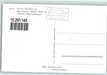 3992 Bettmeralp - Hotel Waldhaus Chalet Matratzenlager Winter