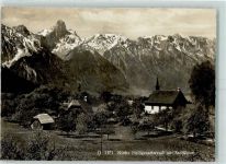 3625 Heiligenschwendi - Kirche mit Stockhorn