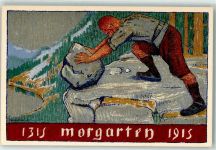 6315 Morgarten 1315 Künstlerkarte Sign. Maurive Matrey