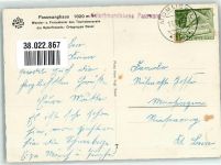 Passwang 1951 Foto AK Pension Naturfreundehaus