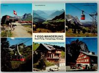 Hoch Ybrig - 7-Egg-Wanderung Spirstock Vierwaldstättersee Luftseilbahn Holzegg Luftseilbahn Hoch-Ybrig Hotel Passhöhe Ybergeregg Berggasthaus Holzegg