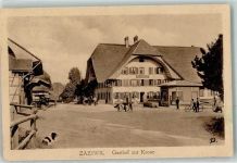 3532 Zäziwil Gebrauchsspuren Gasthaus zur Krone Fahrrad