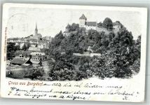 3400 Burgdorf Berthoud 1902 Foto AK Schloss