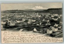 8406 Töss 1901 Foto AK Bahnpost Nr. 5