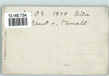 1145 Bière Foto AK Oberst v. Minalt Bockspringen Ort handschriftlich