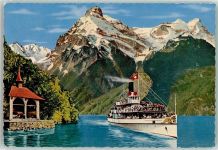 6452 Sisikon Gebrauchsspuren Harmonika Weltfestival Luzern Tellskapelle Urnersee Dampfschiff