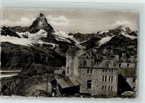 3920 Zermatt - Gornergrat-Hotel Matterhorn und Dent Blanche