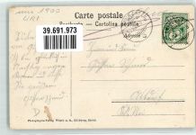 6474 Amsteg 1906 - Gotthardbahn Wehrliverlag Bahnpost Zug 8