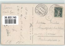 3153 Rüschegg Gambach 1920 Foto AK Kirche