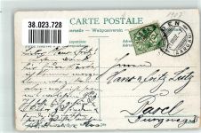 5400 Baden 1907 Foto AK Römer Schloss