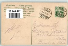 Frauen mit echter Stoff Applikation AK Tracht Schweiz 1907 Prägedruck