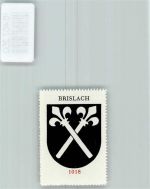 4225 Brislach - Vignette Wappen Kaffee Hag 1920-1940 Lilienzepter