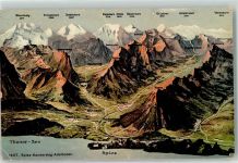 3714 Frutigen - Thunersee Vogelschau