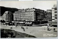 2500 Biel/Bienne Bienna - Bahnhofsplatz , Litfaßsäule
