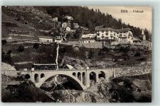 1925 Finhaut - Eisenbahn Brücke