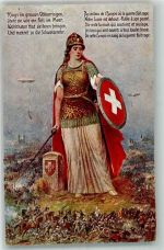 WK I Der Krieg tobt in Europa Helvetia Künstlerkarte