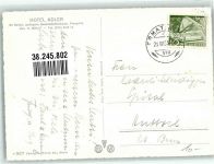 8272 Ermatingen 1953 Foto AK Fliegeraufnahme