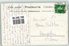 7050 Arosa 1915 Winter Kirche