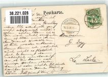 8805 Richterswil 1908 Gebrauchsspuren