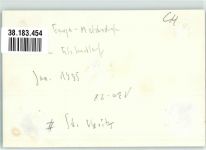 7500 St. Moritz Gebrauchsspuren Europameisterschaft 1935 Eiskunstlauf Ort handschriftlich