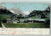 9657 Unterwasser 1904 Gebrauchsspuren Hotel Sternen