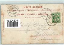 9657 Unterwasser 1904 Gebrauchsspuren Hotel Sternen