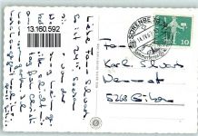 6174 Sörenberg Foto AK Eisbahn mit Brienzer Rothorn Winter