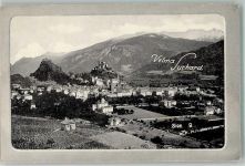 1950 Sion Sitten Werbe AK Werbung Velma Suchard