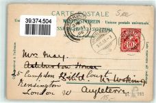 3818 Grindelwald 1906 Gebrauchsspuren Faulhornroute Buchalpsee