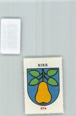 5242 Birr - Vignette Wappen Kaffee Hag 1920-1940 Birne