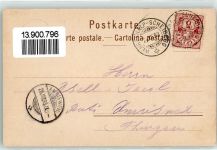 3823 Kleine Scheidegg 1898 Lithographie Bergbahn