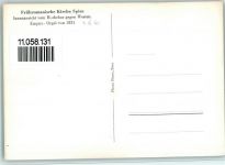 3700 Spiez - Frühromanische Kirche Innenansicht vom Hochchor gegen Westen empire Orgel von 1831