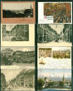 3000 Bern Berne Kleinposten bis 20 Lot mit 14 AK, 1902-1911; gute Erhaltung, teils gelaufen